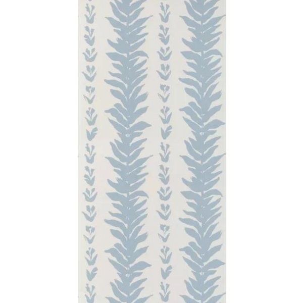 Climbing Leaves In Chambray Wallpaper – Society Social