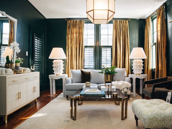 A Peek Into Designer Meredith's Elegant Living Room Refresh Featuring ...