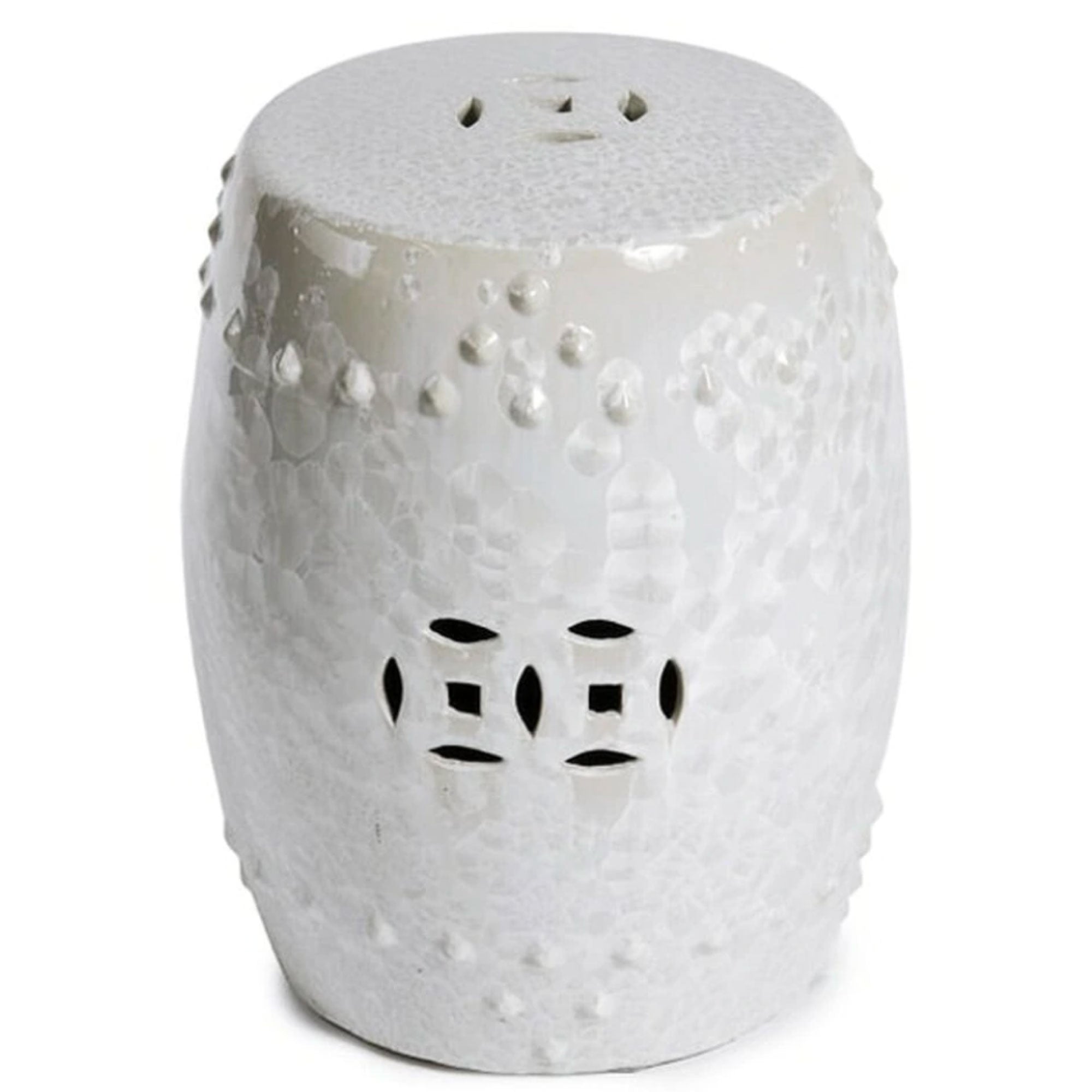 White best sale garden stool